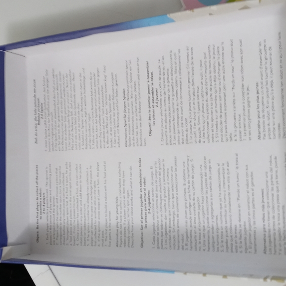 Eeboo Build A Robot Puzzle and Spinner Game - Picture 9 of 9